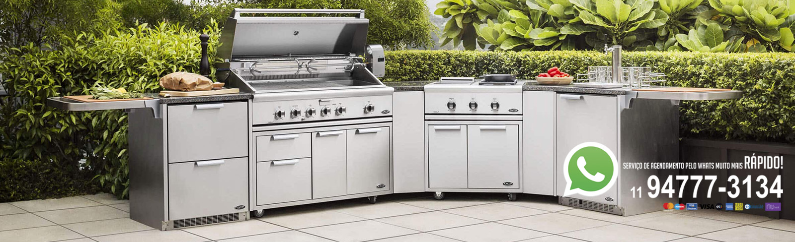 Assistência técnica churrasqueira DCS